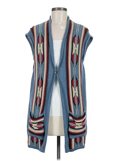 Pre-owned Chaps Sweater Vest In Blue