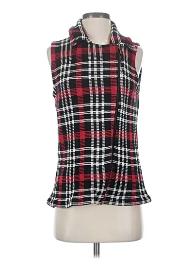 Pre-owned Chaps Sweater Vest In Red