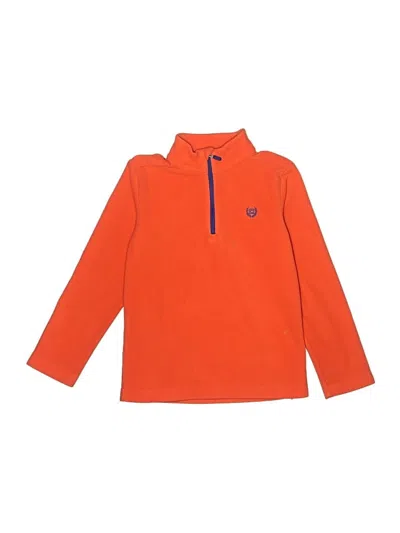 Pre-owned Chaps Kids' Sweatshirt In Orange