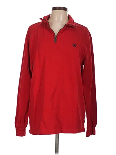 Pre-owned Chaps Sweatshirt In Red