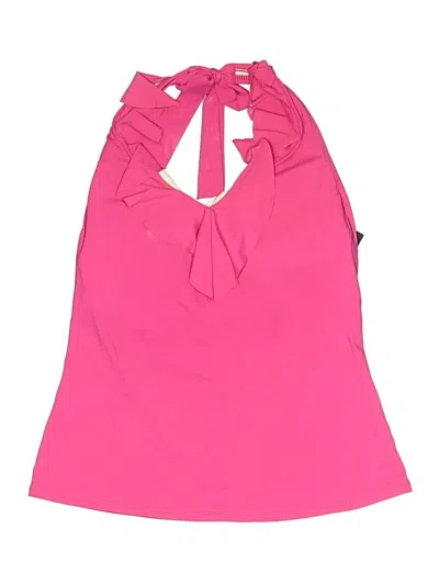 Pre-owned Chaps Swimsuit Top Pink Swimwear