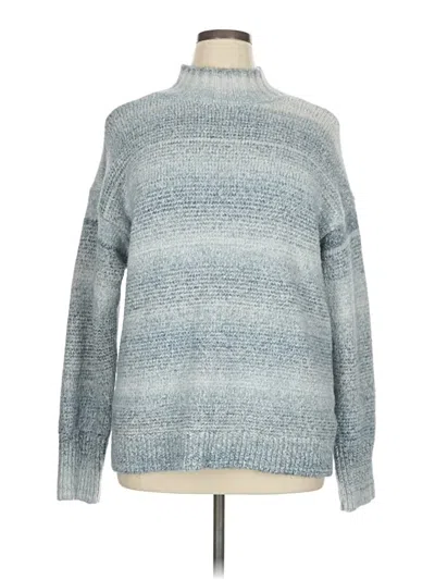 Pre-owned Chaps Turtleneck Sweater In Blue