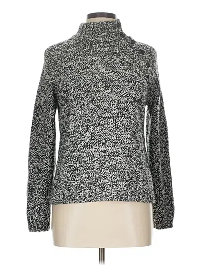Pre-owned Chaps Turtleneck Sweater In Gray