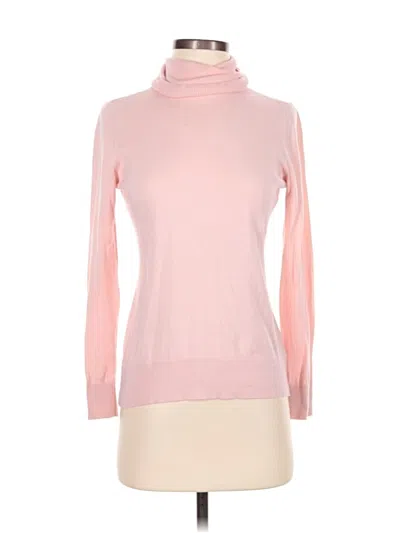 Pre-owned Chaps Turtleneck Sweater In Pink