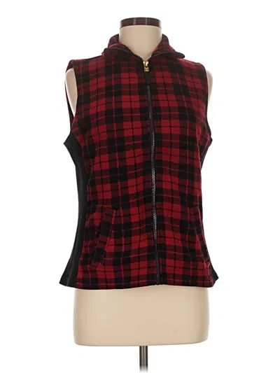 Pre-owned Chaps Vest In Red