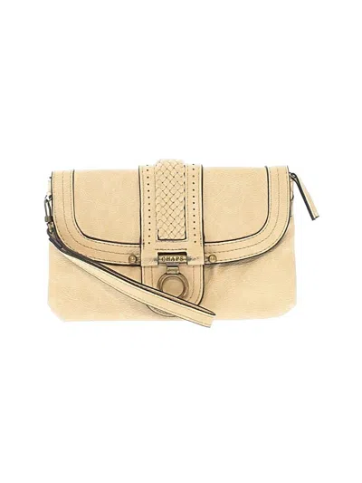 Pre-owned Chaps Wristlet In Tan