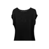 Chapter London Women's Starburst Shirt Sleeve T-shirt Black In Black