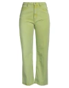 Chapter One True Nyc® Chapter One True Nyc Woman Jeans Acid Green Size 28 Cotton In Green