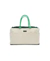 Character 10-pocket Canvas Tool Bag In Dark Green
