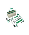 Character Carry-all 13-piece Tool Set With Tool Bag In Dark Green