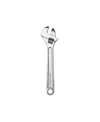 Character Large Adjustable Wrench In Silver-tone