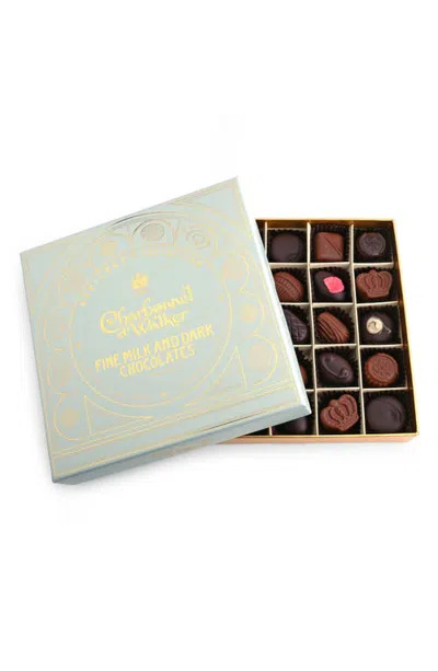 Charbonnel Et Walker Fine Milk & Dark Chocolates Gift Box In Brown