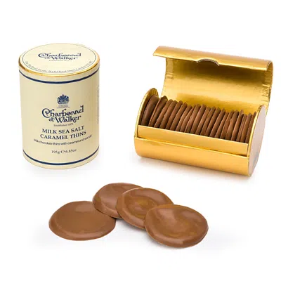 CHARBONNEL ET WALKER CHARBONNEL ET WALKER MILK SEA SALT CARAMEL THINS