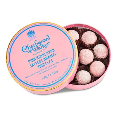 CHARBONNEL ET WALKER CHARBONNEL ET WALKER PINK HIMALAYAN SEA SALT TRUFFLES, 10 PIECE