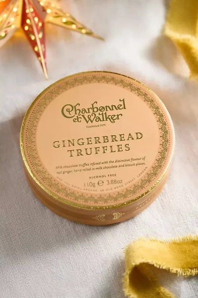 Charbonnel Et Walker Terrain  Gingerbread Truffles In Gold