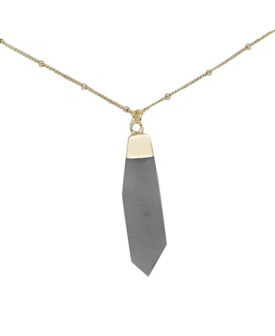 Charged Labradorite Pendant Necklace