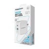 Chargeworx 65w Gan 1 Type-c 1 Qc3.0 Charger In White