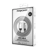 Chargeworx 6ft Usb Cable Lightning Connector In Silver