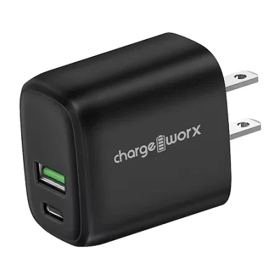 Chargeworx Power Wall Charger In Black