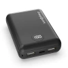 Chargeworx Super Slim 10000 Mah Triple Usb Battery Pack In Black