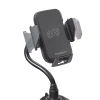 Chargeworx Universal Cupholder Wireless Charging Cell Phone Car Mount In Black