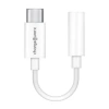Chargeworx Usb-c Headphone Adaptor In White
