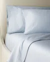 Charisma 400-thread Count Pillowcases Set Of 2, King In Celestial Blue