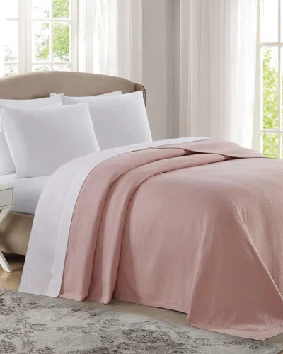 Charisma Deluxe Woven King Blanket In Pink