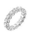Charles & Colvard Moissanite Eternity Band (5 Ct. T.w. Diamond Equivalent) In 14k White Gold In White Gold