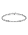Charles & Colvard Moissanite Tennis Bracelet (2 3/4 Ct. T.w. Diamond Equivalent) In 14k White Gold In White Gold