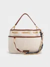 Charles & Keith - Addison Canvas Knotted-rope Tote Bag