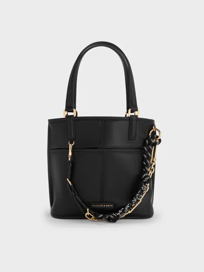 Charles & Keith - Addison Knotted-rope Double-handle Tote Bag