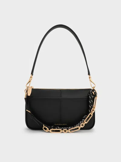 Charles & Keith - Addison Knotted-rope Shoulder Bag