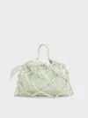 Charles & Keith - Ally Ruched Slouchy Knotted Bag