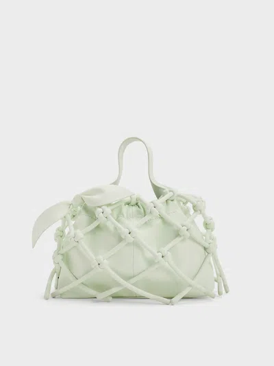 Charles & Keith - Ally Ruched Slouchy Knotted Bag