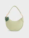 Charles & Keith - Blume Braided Curved Hobo Bag