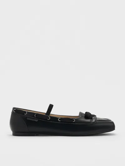 Charles & Keith - Bow Boat-shoe Flats