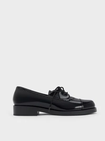 Charles & Keith - Brogue Derbys In Black