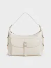 Charles & Keith - Bryna Belted Hobo Bag