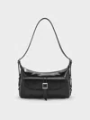 Charles & Keith - Bryna Belted Shoulder Bag