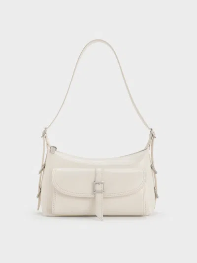Charles & Keith - Bryna Belted Shoulder Bag