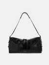 Charles & Keith - Bryna Panelled Grommet-strap Crossbody Bag In Noir