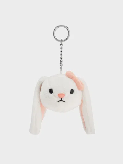 Charles & Keith - Bunny Charm In White