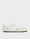 Charles & Keith - Cece Heart Sheer-lace Sneakers In White