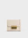 Charles & Keith - Charlot Wallet In Oat