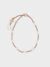 Charles & Keith - Corrine Pearl Bracelet In Gold