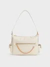 Charles & Keith - Duo Quilted Shoulder Bag