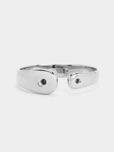 Charles & Keith - Eimear Cuff Bangle In Metallic