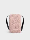 Charles & Keith - Furry Mini Bag In Pink