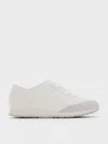 Charles & Keith - Girls' Faux Suede Low-top Sneakers In White